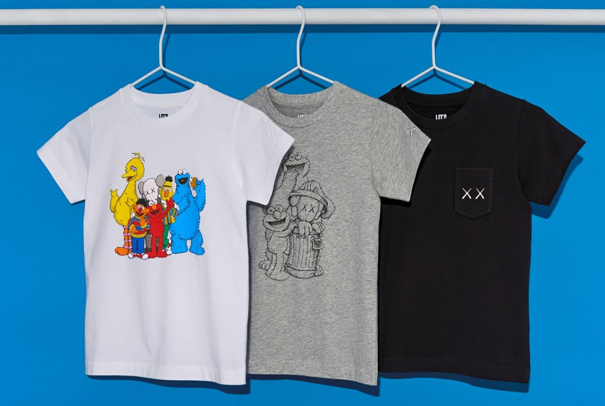 Kaws x Uniqlo Sesame Street
