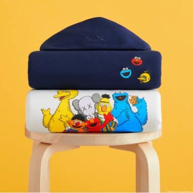 Kaws x Uniqlo Sesame Street