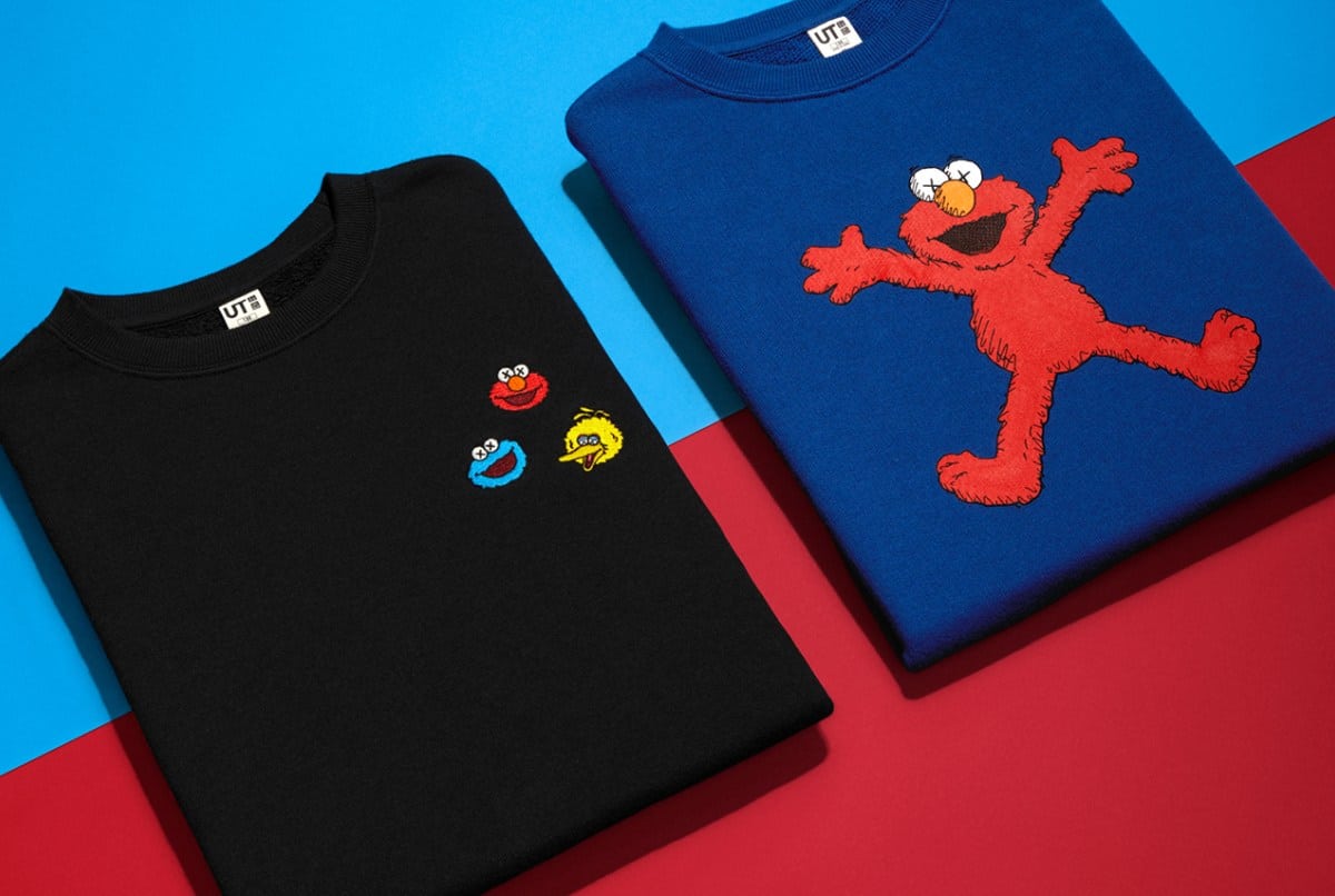 Kaws x Uniqlo Sesame Street