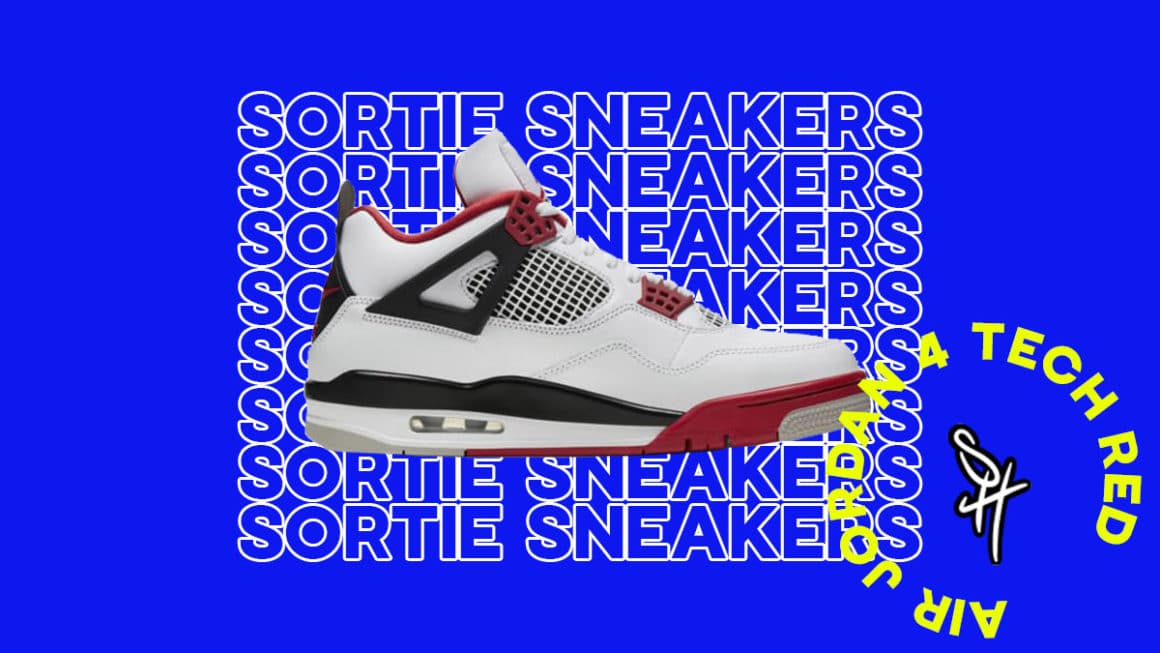 Air Jordan 4 Tech Red : Date de sortie| SneakHeart