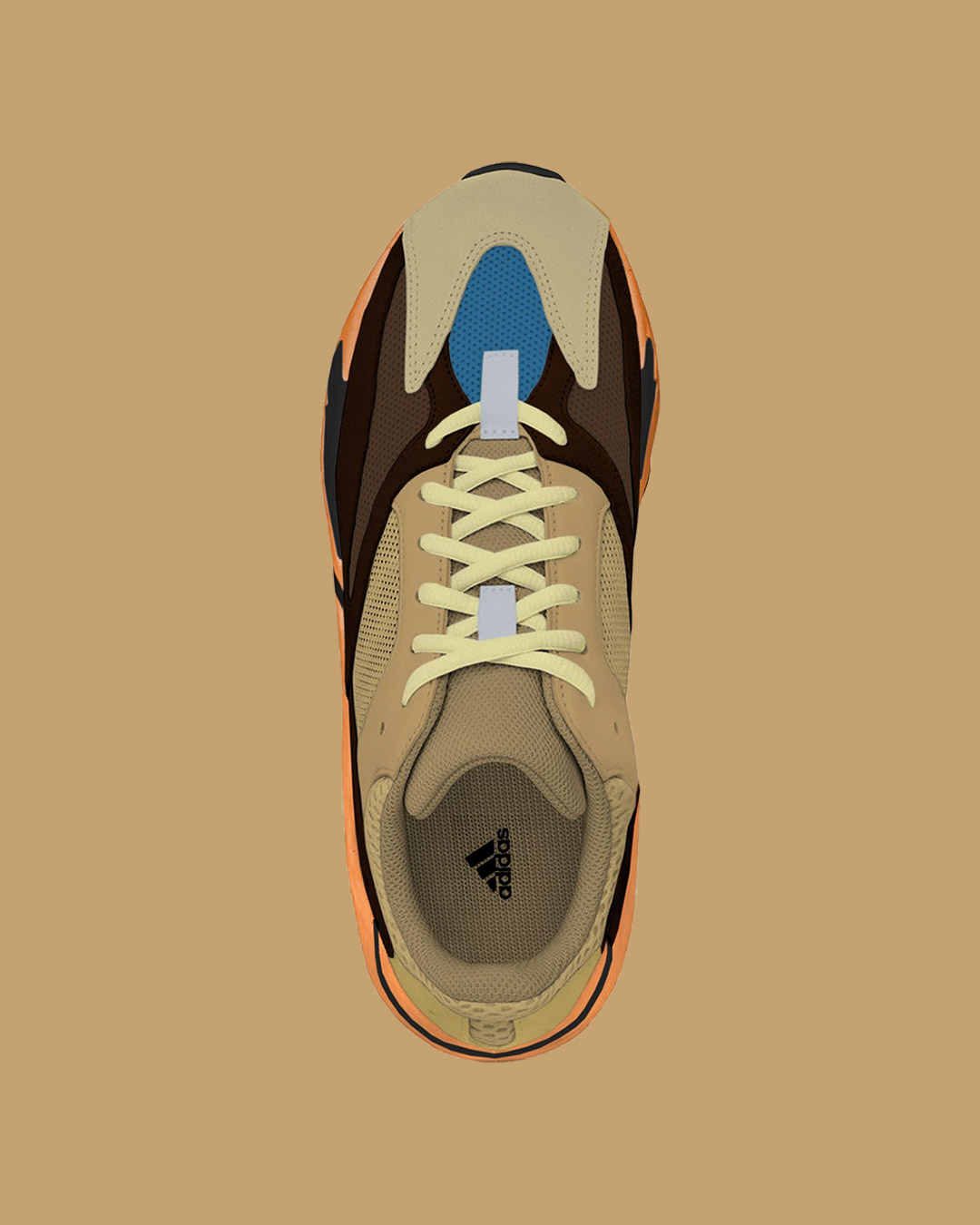 Sortie Sneakers Yeezy 700 Enflame Amber