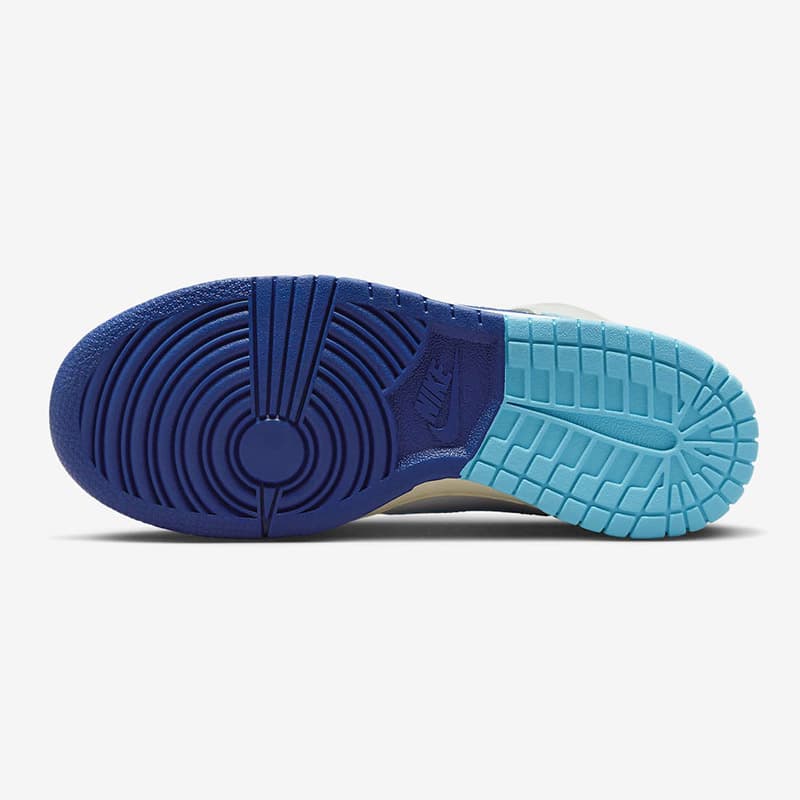 Nike Dunk High Split Grey Blue 3