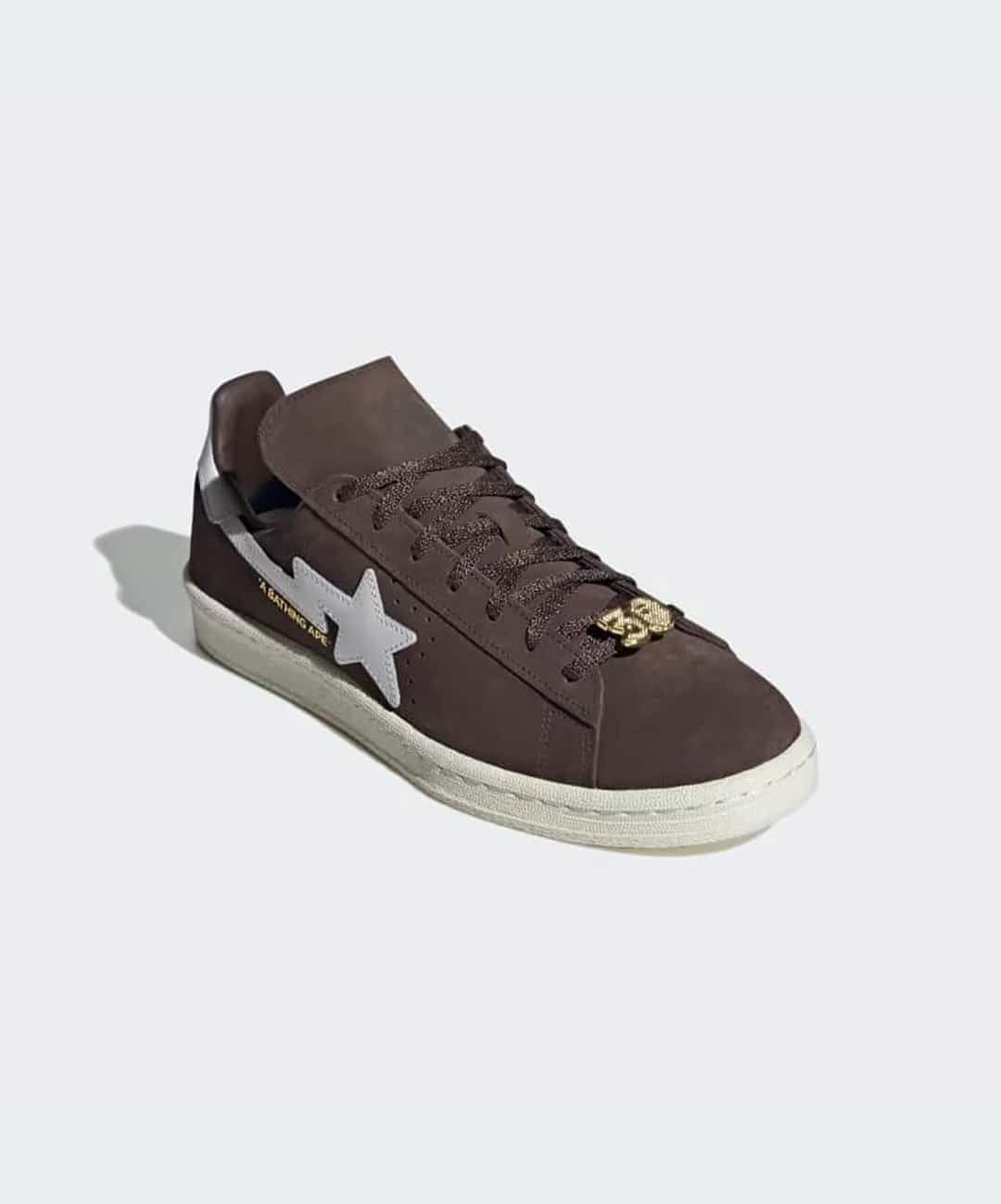 Bape x adidas Campus 80s Brown