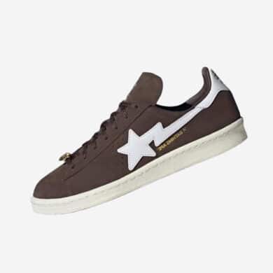 Bape x adidas Campus 80s Brown