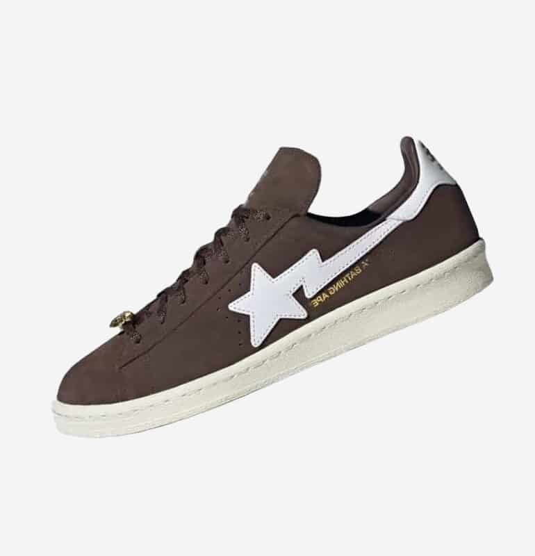 Bape x adidas Campus 80s Brown