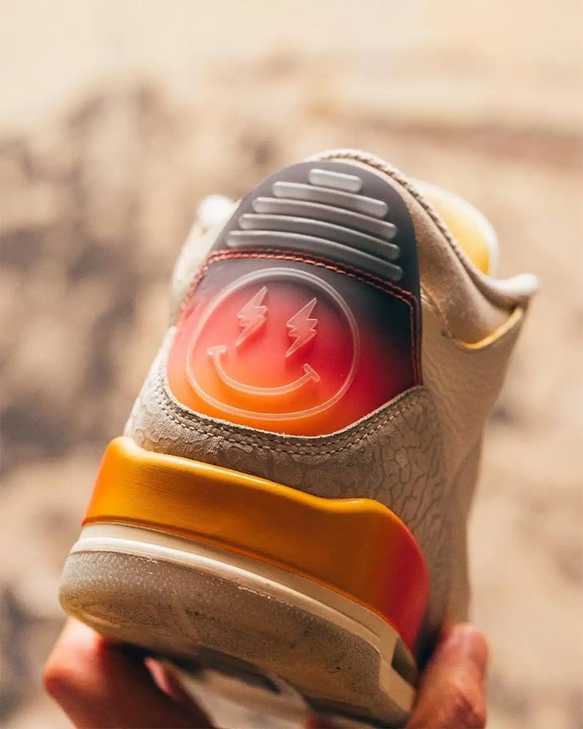 J Balvin x Air Jordan 3 Medellin Sunset 4