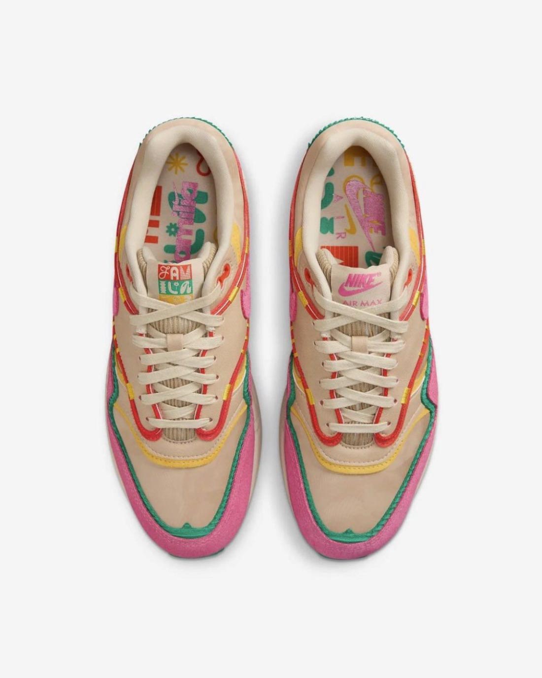 Nike Air Max 1 Familia Pinksicle and Stadium Green FN0598-200