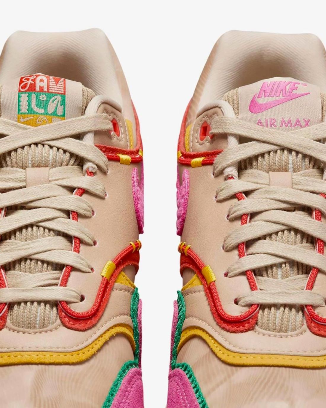 Nike Air Max 1 Familia Pinksicle and Stadium Green FN0598-200