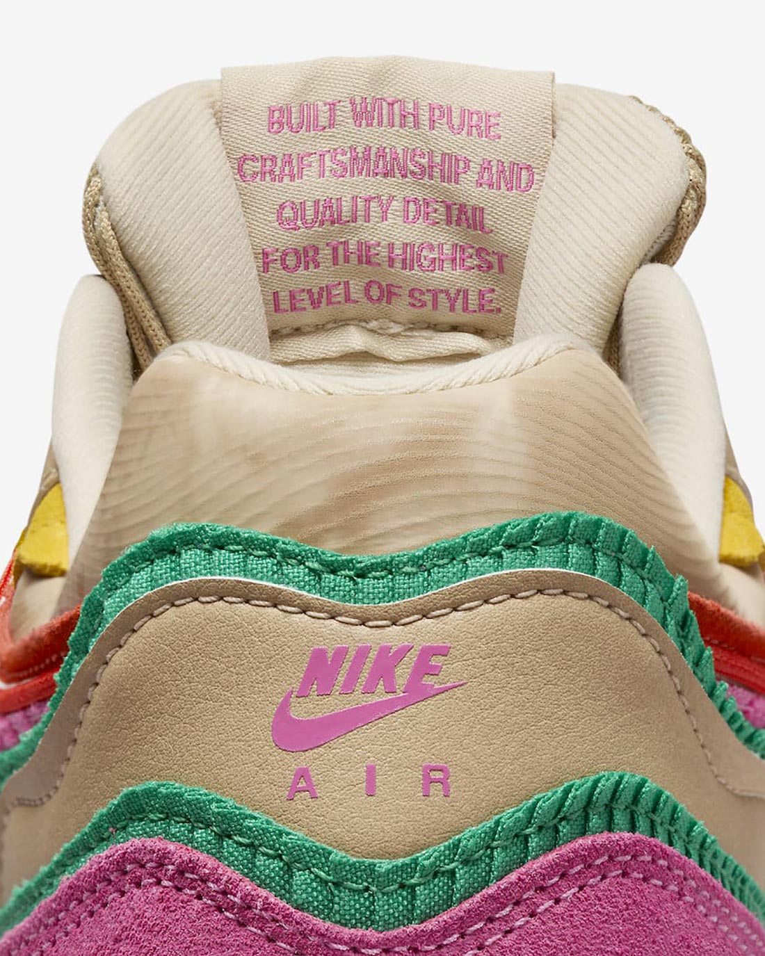 Nike Air Max 1 Familia Pinksicle and Stadium Green FN0598-200