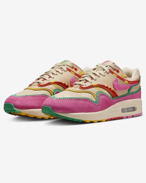 Nike Air Max 1 Familia Pinksicle and Stadium Green FN0598-200