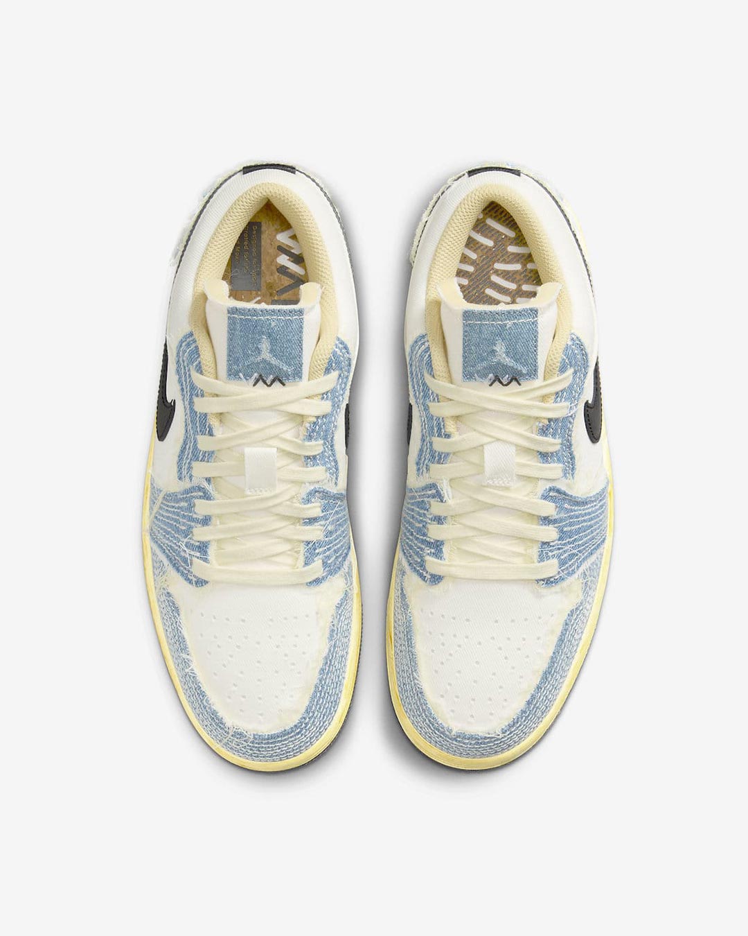 Air Jordan 1 Low Sashiko Denim FN7670-493