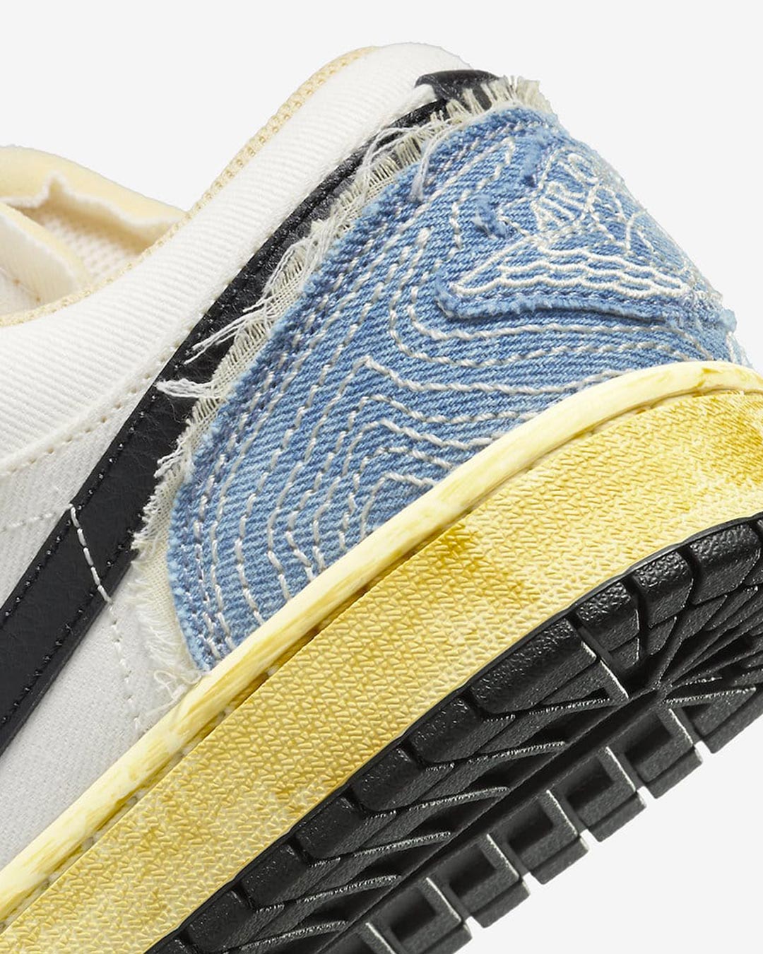Air Jordan 1 Low Sashiko Denim FN7670-493