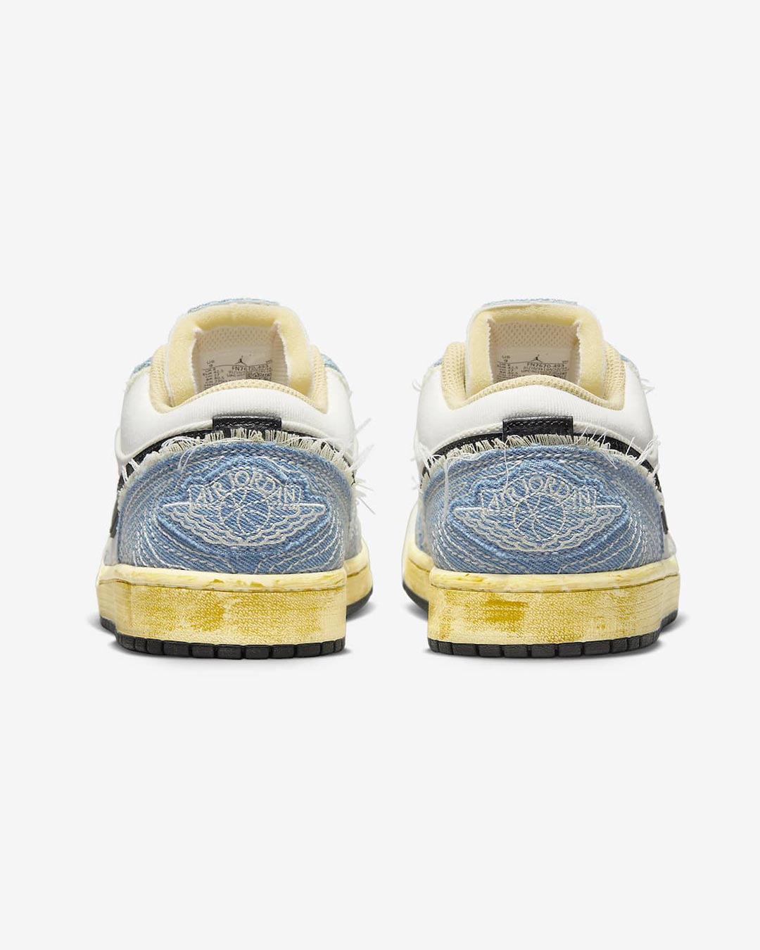 Air Jordan 1 Low Sashiko Denim FN7670-493