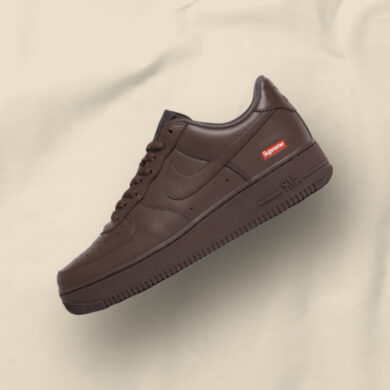 Supreme x Nike Air Force 1 Low Baroque Brown CU9225-200