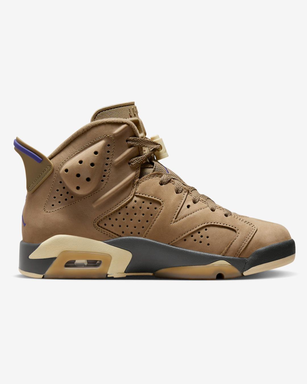Air Jordan 6 Gore-Tex Brown Kelp FD1643-300