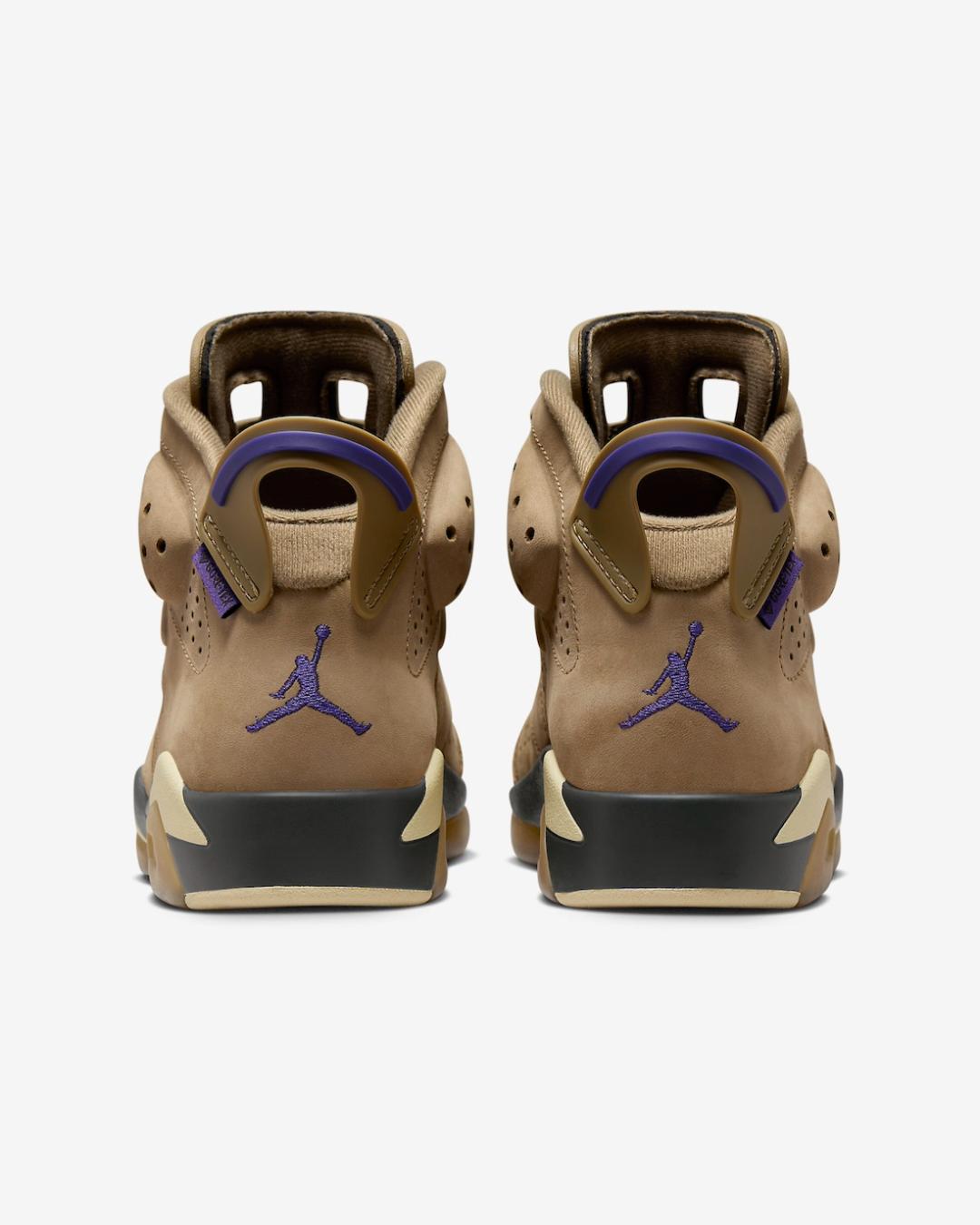 Air Jordan 6 Gore-Tex Brown Kelp FD1643-300