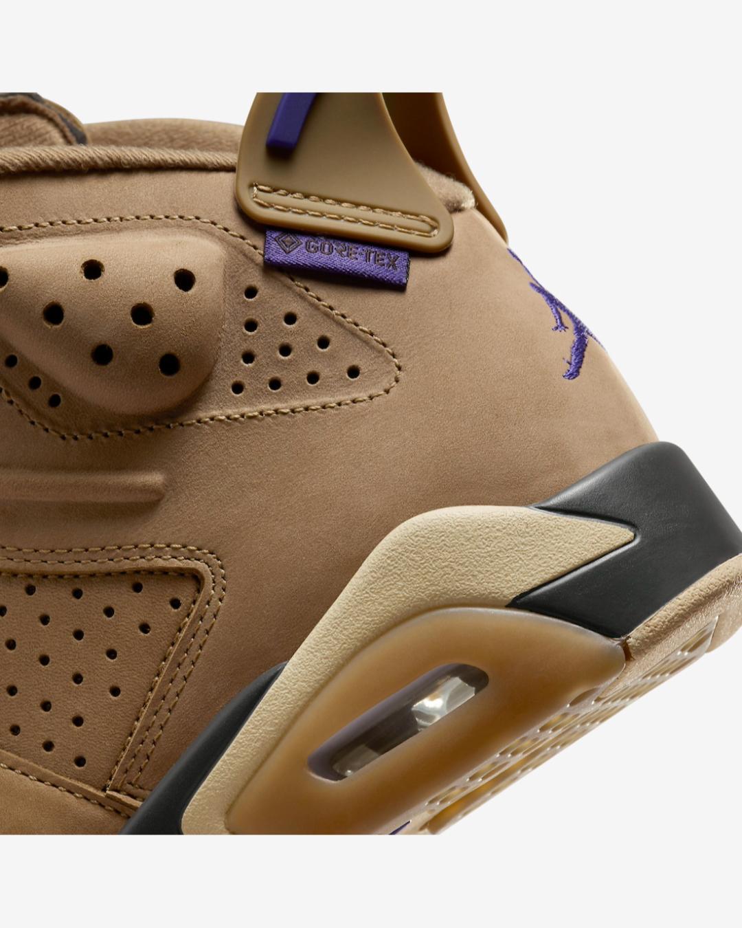 Air Jordan 6 Gore-Tex Brown Kelp FD1643-300