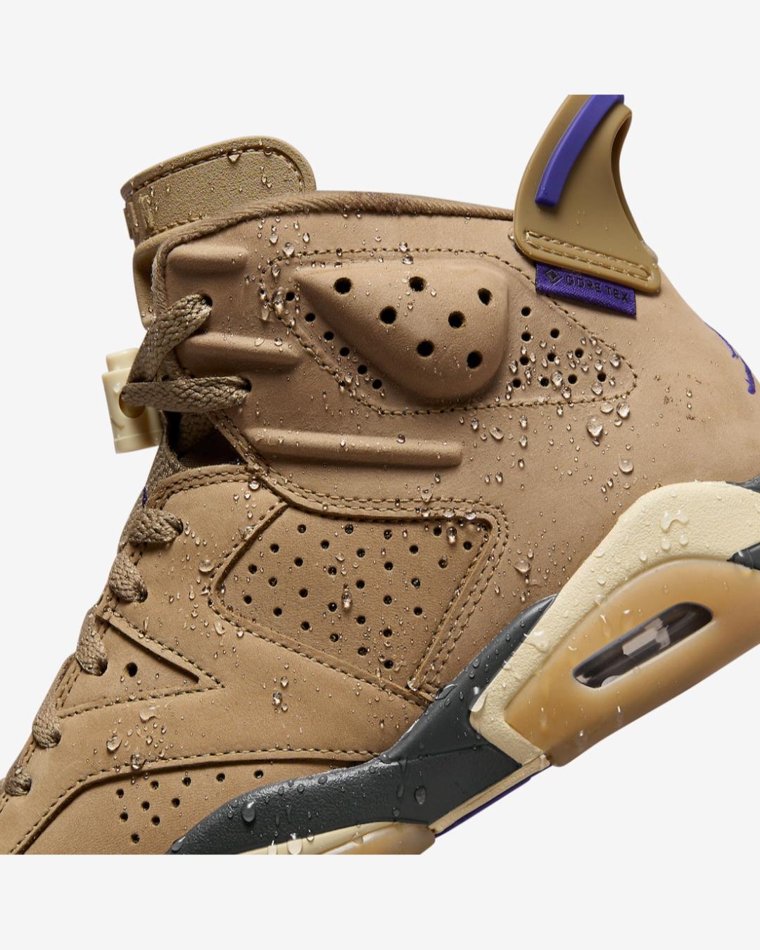 Air Jordan 6 Gore-Tex Brown Kelp FD1643-300