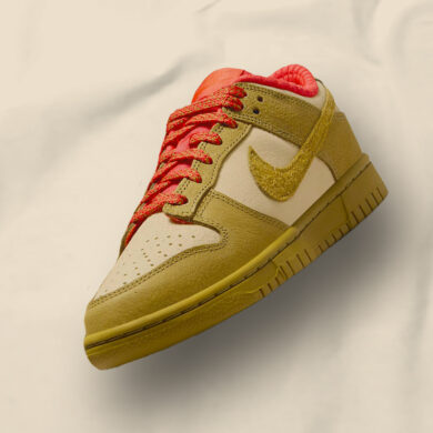 Nike Dunk Low Bronzine and Sesame FQ8897-252