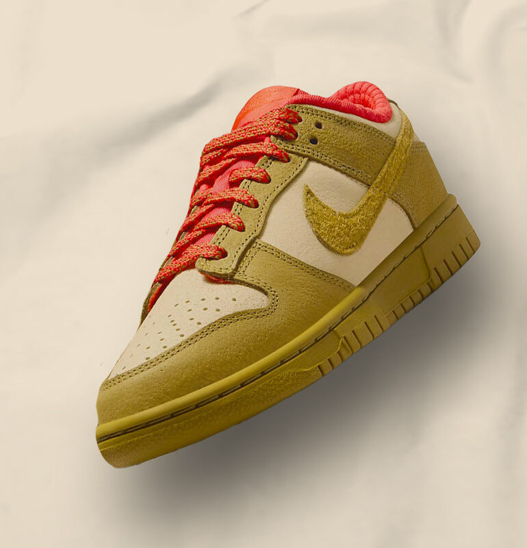 Nike Dunk Low Bronzine and Sesame FQ8897-252