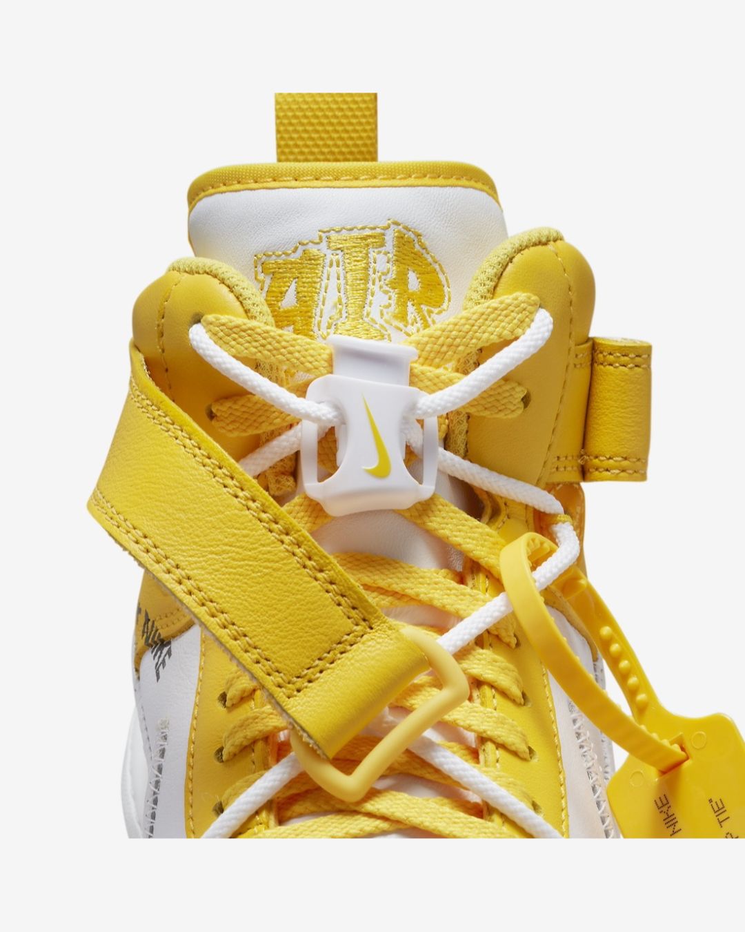 Off-White x Nike Air Force 1 Mid Varsity Maize DR0500-101