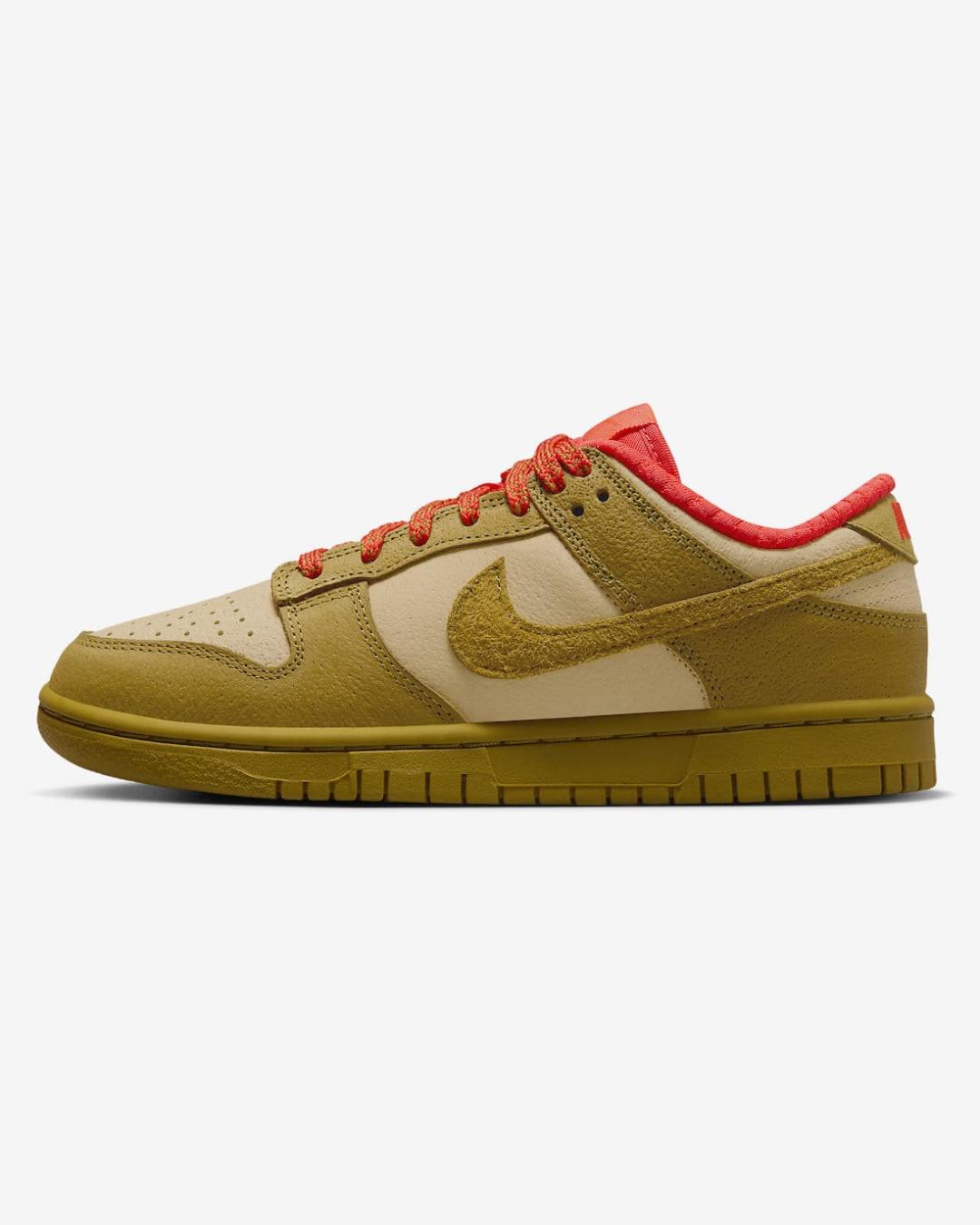 Nike Dunk Low Bronzine and Sesame FQ8897-252