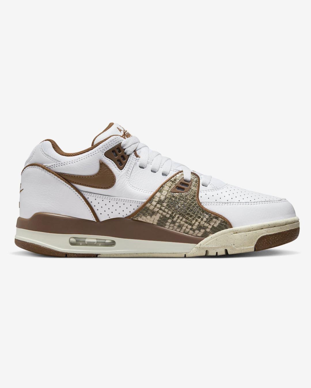 Air Flight 89 Low x Stüssy White and Pecan