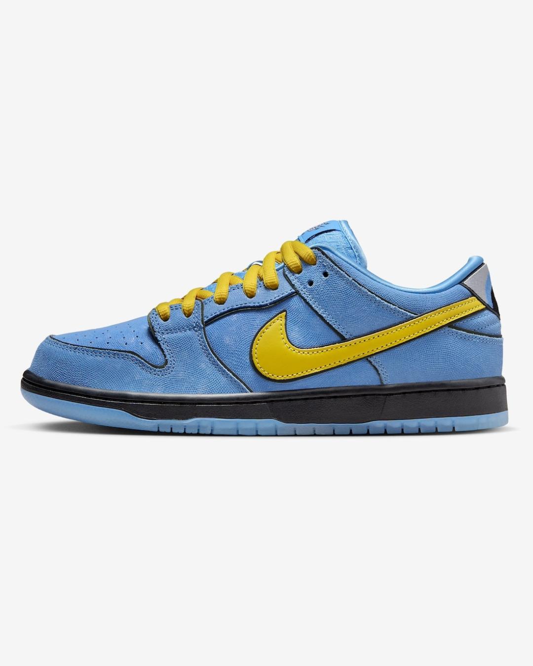 The Powerpuff Girls x Nike SB Dunk Low Bubbles FZ8320-400