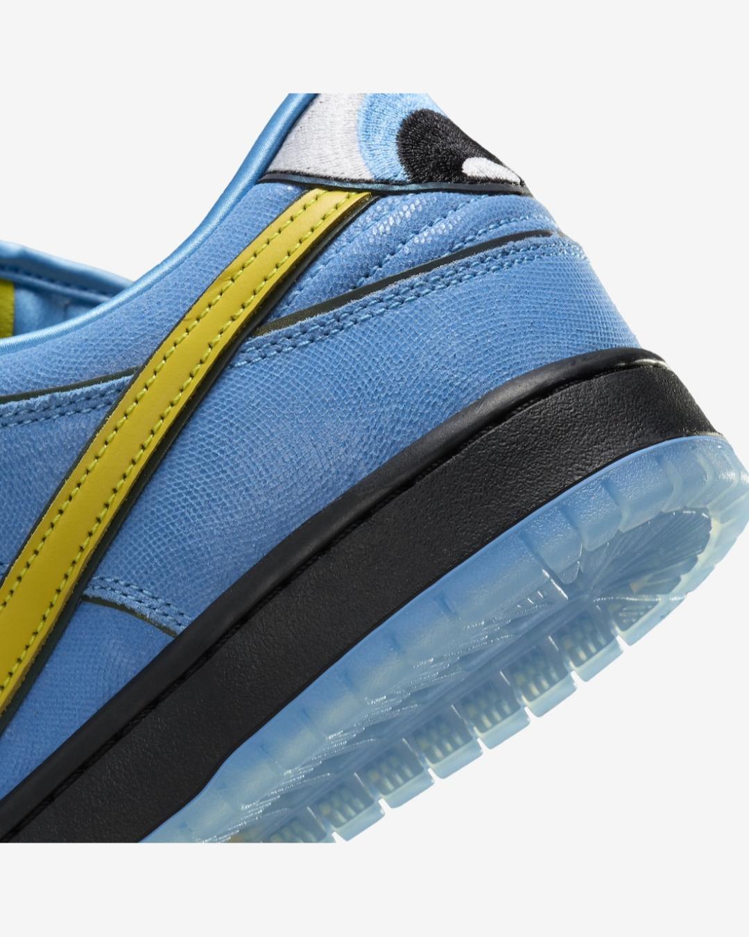 The Powerpuff Girls x Nike SB Dunk Low Bubbles FZ8320-400