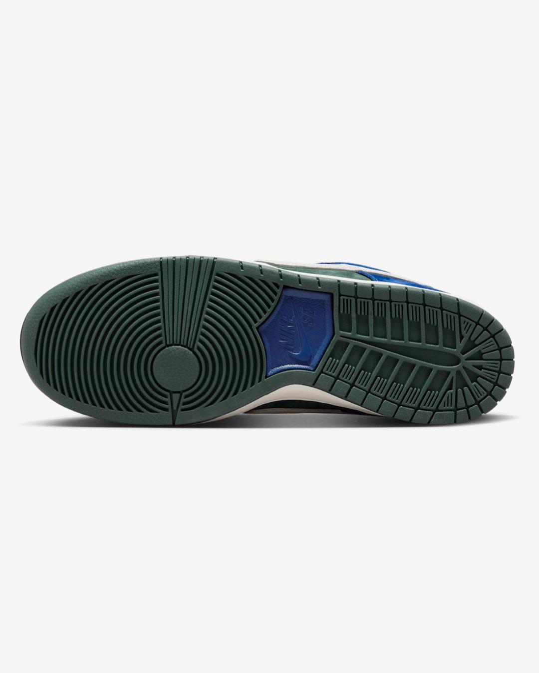 Nike SB Dunk Low Deep Royal Blue et Vintage Green HF3704-400