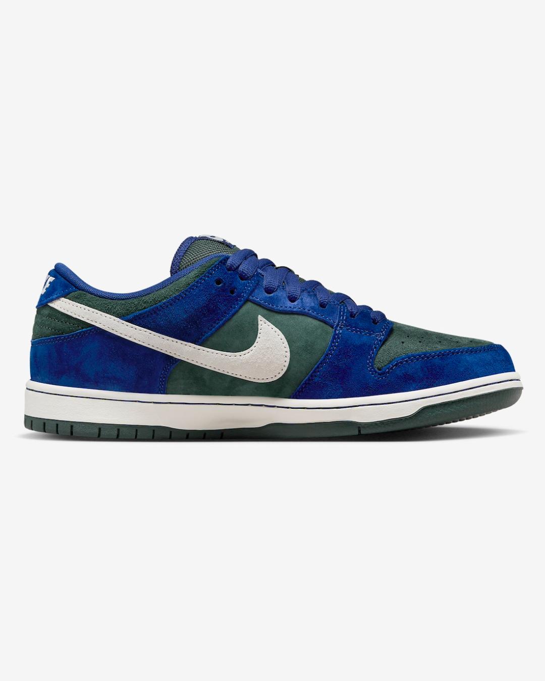 Nike SB Dunk Low Deep Royal Blue et Vintage Green HF3704-400