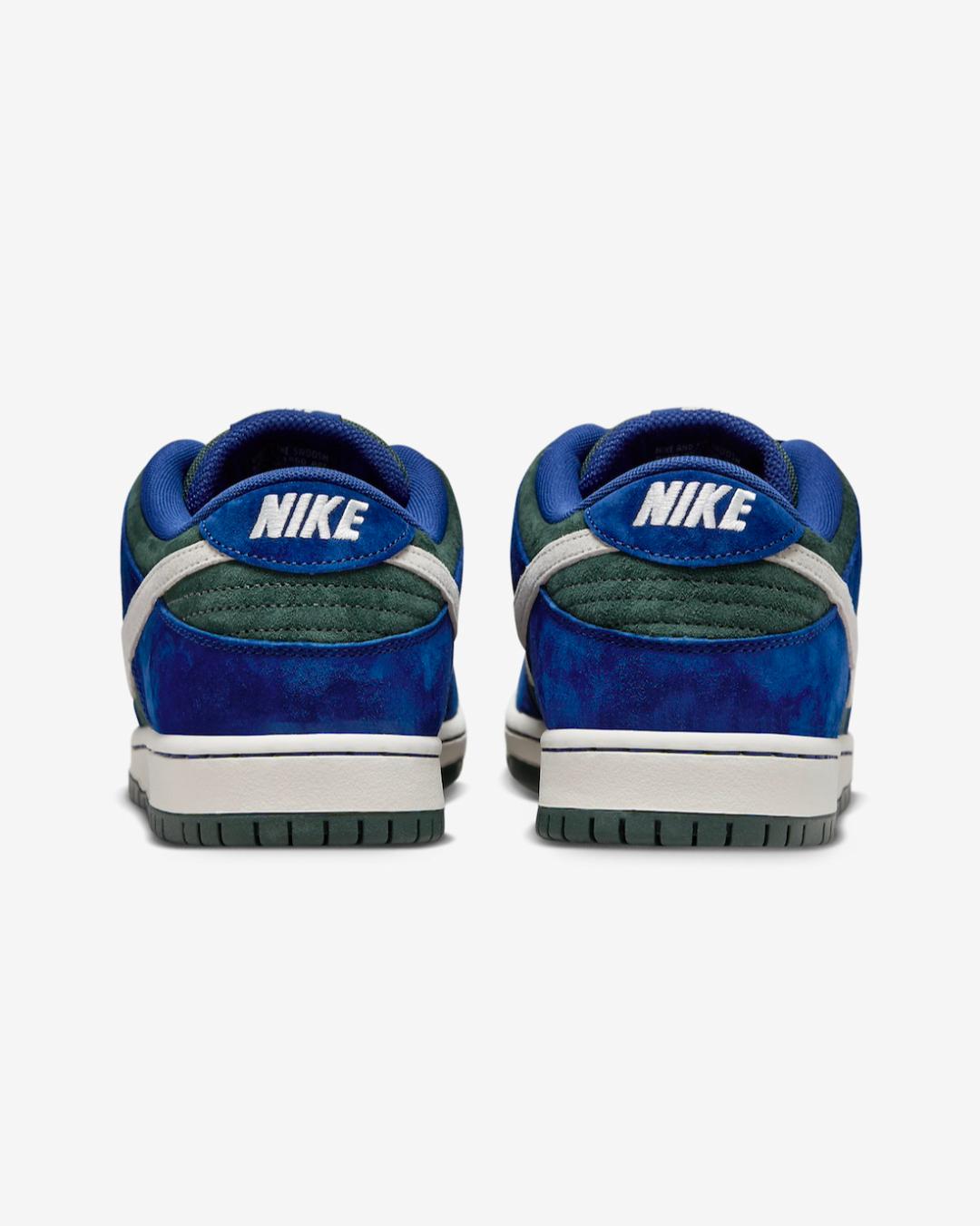 Nike SB Dunk Low Deep Royal Blue et Vintage Green HF3704-400