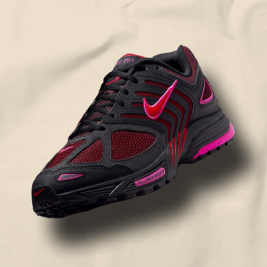 Nike Air Peg 2k5 Black and Fire Red FJ1912-001