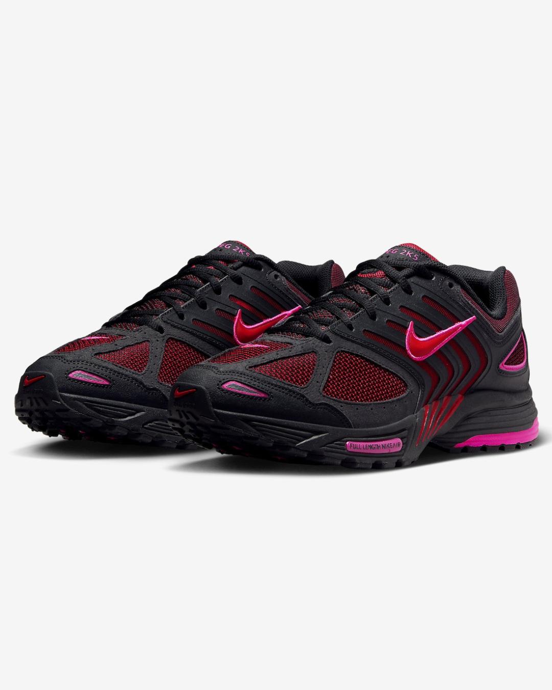 Nike Air Peg 2k5 Black and Fire Red FJ1912-001