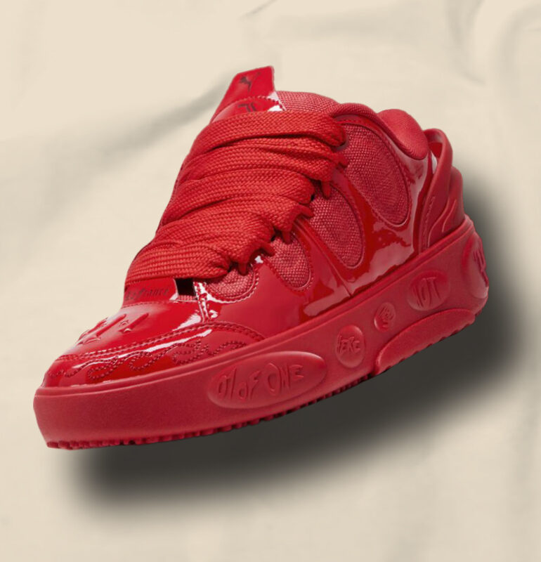 PUMA HOOPS x Lafrancé Amour Red 310439-03