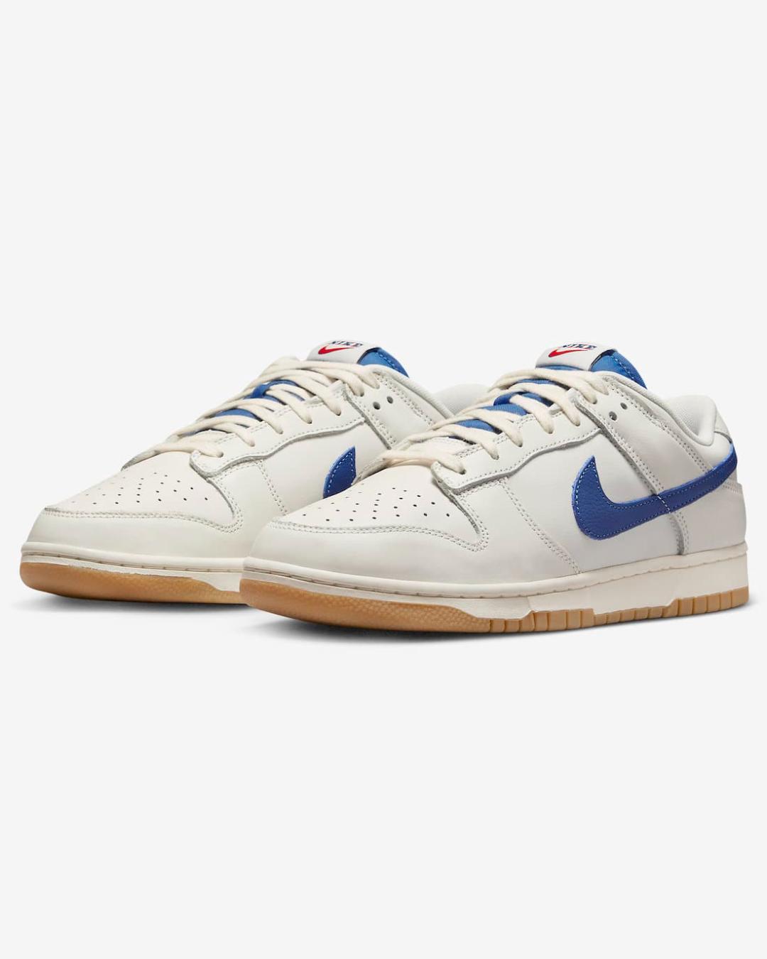 Nike Dunk Low SE Sail and Dark Marina Blue