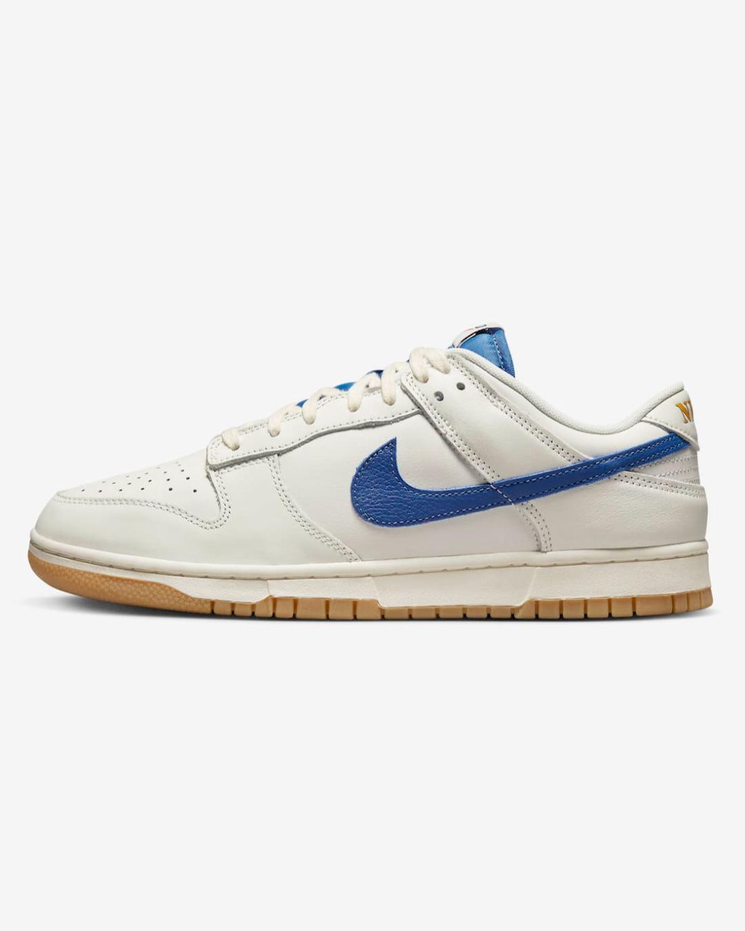 Nike Dunk Low SE Sail and Dark Marina Blue