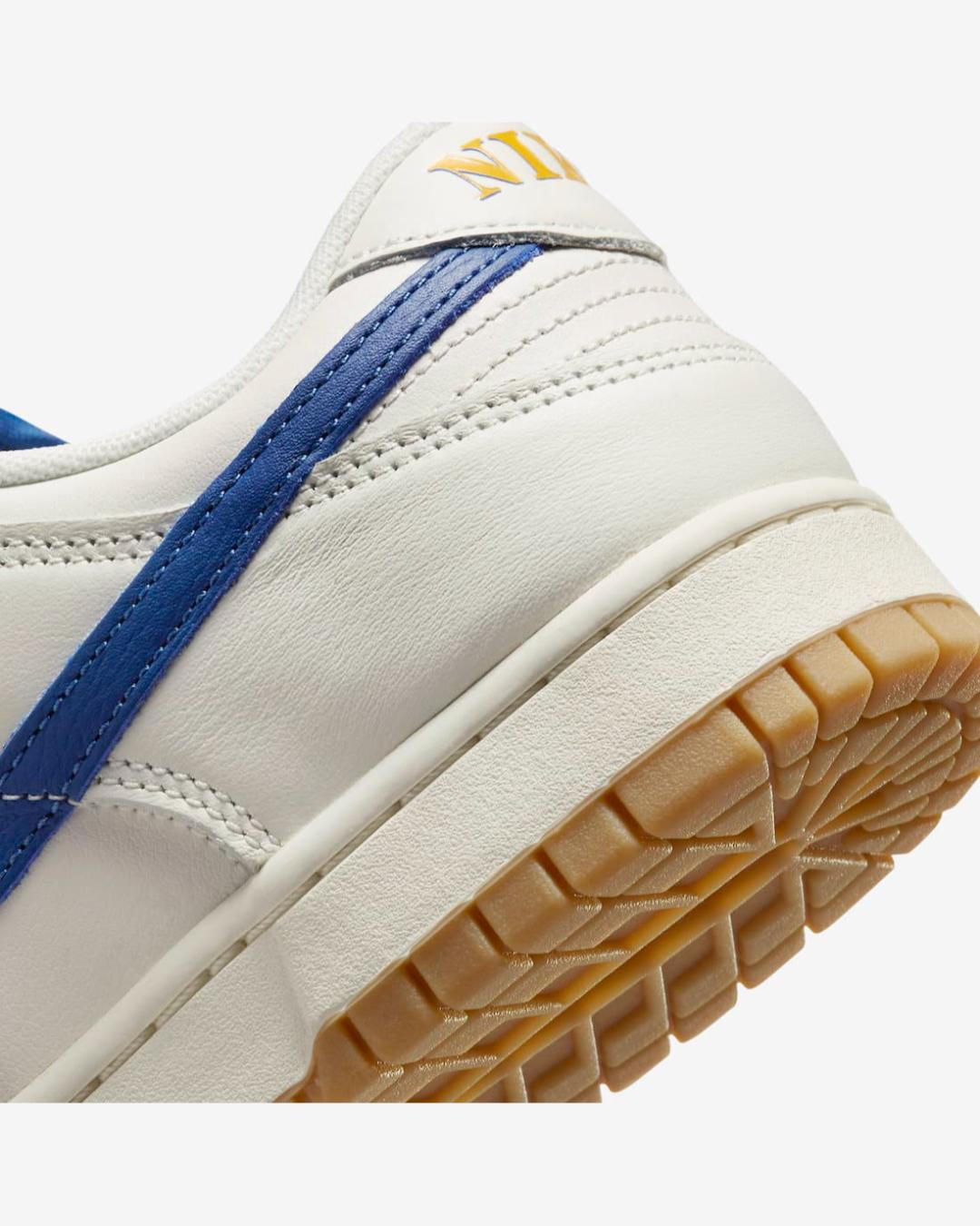 Nike Dunk Low SE Sail and Dark Marina Blue